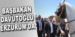 Başbakan Davutoğlu Erzurum'da