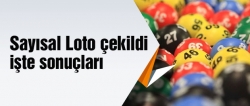 Sayısal Loto sonuçları!