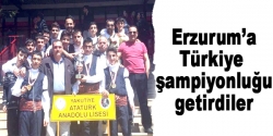 Atatürk Anadolu Lisesi Türkiye şampiyonu
