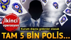 5 Bin Polise Tayin Kararı!