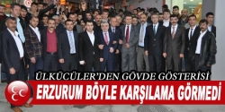 MHP'li adaylara çoşkulu karşılama