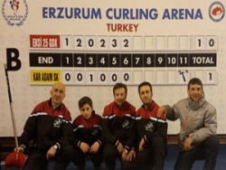 Vodafone Erzurum Curling Takımı 1. ligede