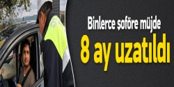 Binlerce şoföre müjde!