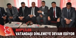 MHP'li adaylar seçim turuna devam ediyor