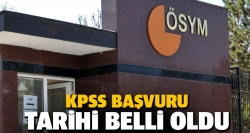 KPSS başvuru tarihi belli oldu!