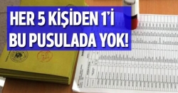 Türkiye'de her 5 kişiden birini temsil eden yok