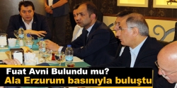 Ala Erzurum basınıyla buluştu