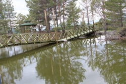 Oltu'da bir doğa harikası: Kütüklü Göl