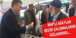 MHP'li Adaylar seçim çalışmalarını hızlandırdı