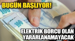 Elektrik borcu olan çiftçiye destek