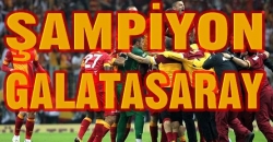 Ve şampiyon Galatasaray