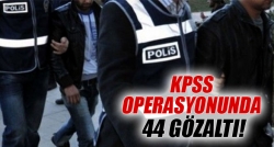 KPSS operasyonu!