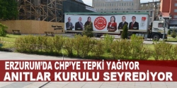 Erzurum’da CHP Şovuna tepki yağıyor!