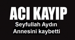 Aydın Ailesi'nin acı kaybı