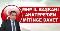 Anatepe'den Mitinge davet!