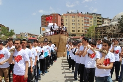 Erzurum'da fetih'i kutladılar!