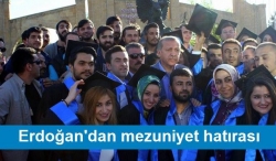 Erzurum'da mezuniyet hatırası