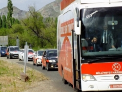 Narman'da MHP çoşkusu