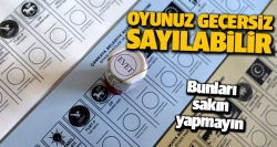 7 Haziran'da bunlara dikkat edin!