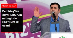 HDP'lileri İki Konuda Uyardı