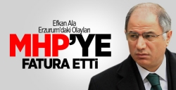 Erzurum'daki olayları MHP'ye fatura etti!