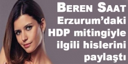 HDP mitingiyle ilgili hislerini paylaştı