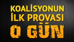 İlk provası TBMM Başkanlığı seçimlerinde