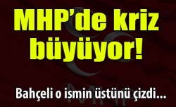 MHP'de kriz büyüyor