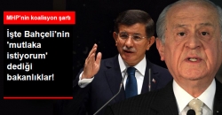 AK Parti'den İstediği Bakanlıklar