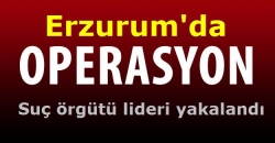 Erzurum Polisinden kaçamadı!