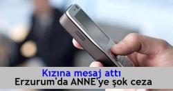 Kızını tehdit eden anneye hapis