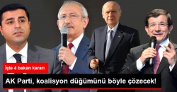 AK Parti Koalisyon Düğümünü Çözecek