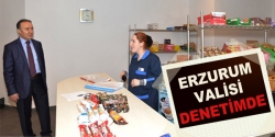 Erzurum Valisi Denetime Çıktı!