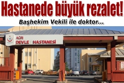 Doktor ve başhekim arasında kavga