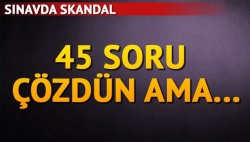 Devlet sınavında kitapçık skandalı!