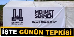 Erzurum'da tepkisiz kalmayanlarda var!