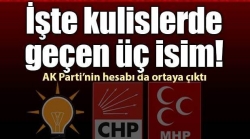 AK Parti MHP'ye güveniyor