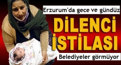 Erzurum'da dilenci istilası!