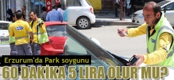 Erzurum'da PARK soygunu!