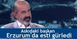 Askıdaki başkan esti gürledi!