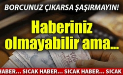 Trafik cezalarınız olabilir!