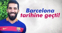 Arda Turan Barcelona tarihine geçti!