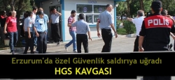 Özel Güvenliğe saldırdılar!