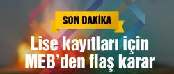 MEB'ten son dakika kararı