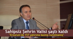 Şehrin Valisi şaştı kaldı!