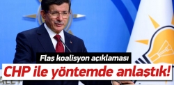 Davutoğlu'ndan önemli açıklamalar!