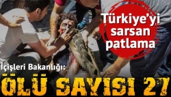 Şanlıurfa Suruç'ta büyük patlama!