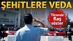 Şehit polislere tören!