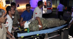 Diyarbakır’da askeri araca saldırı