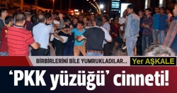 Erzurum'da 'PKK yüzüğü' gerilimi!